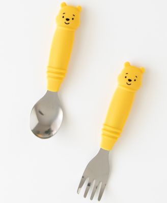 Baby Pooh Spoon and Fork, 2-Piece Set