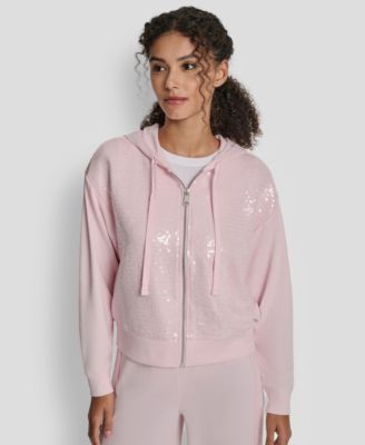 Women's Sequin Detail Long-Sleeve Jacket