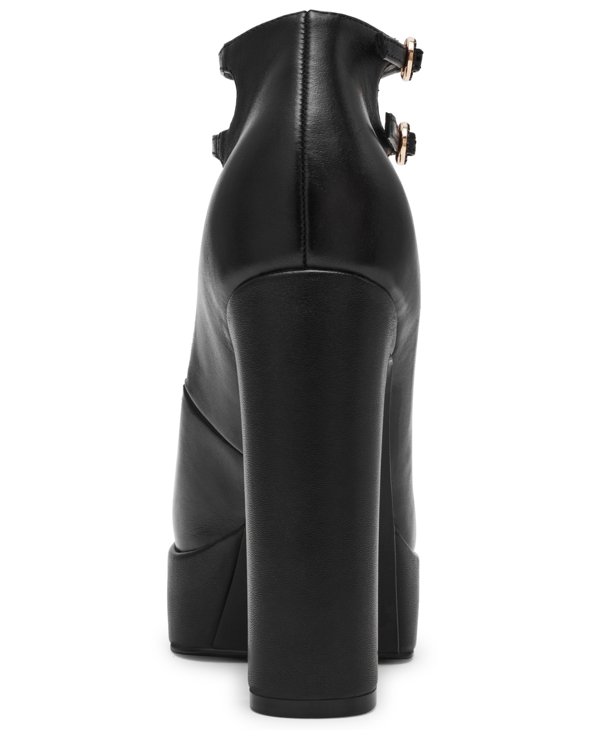 Steve Madden Women's Peyton Cap-toe Platform Mary-jane Pumps In Black