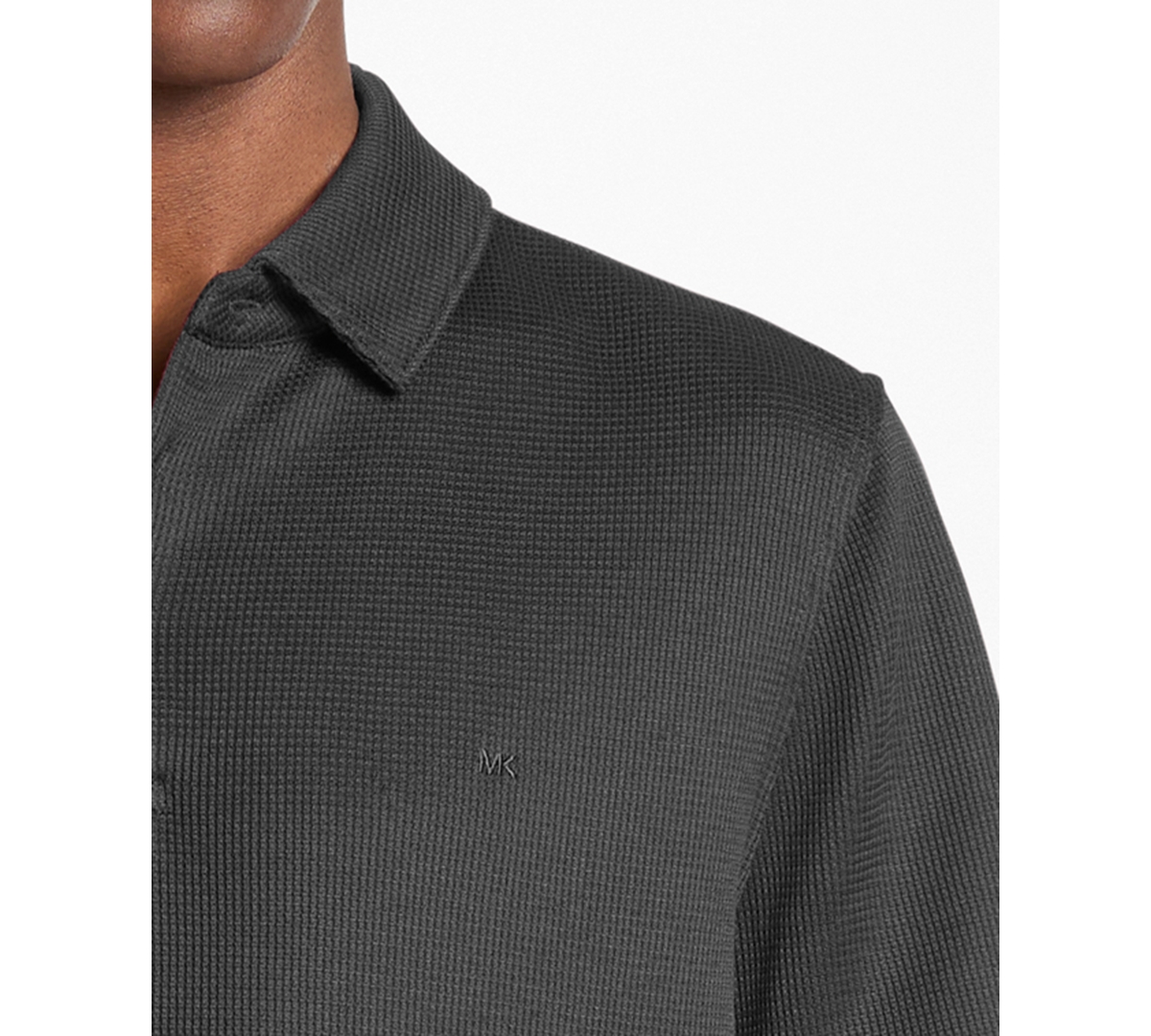 Michael Kors Men's Textured Polo Shirt