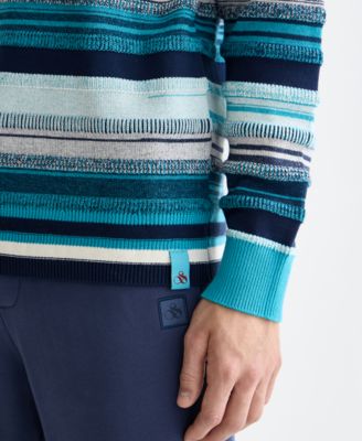 Men's Striped Regular-Fit Sweater