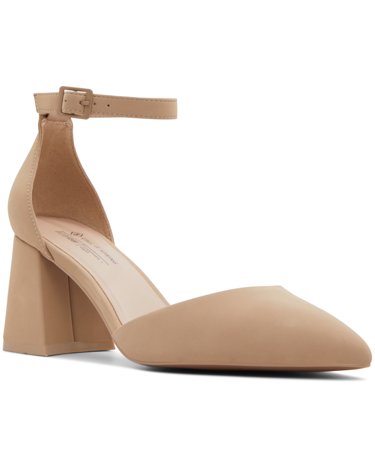Call It Spring Women's Daliaa Block-heel Pumps In Brown