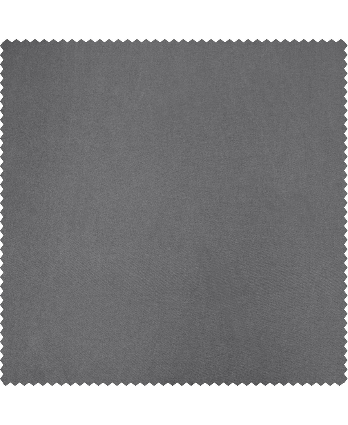 Half Price Drapes Platinum Ruched Solid Faux Silk Taffeta Room Darkening Curtain