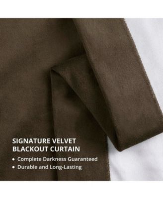 Signature Velvet Blackout Curtain