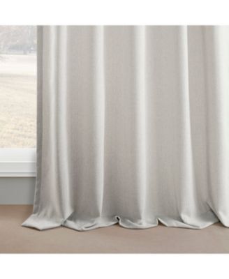 Simply Faux Linen Light Filtering Curtain Pair (2 Panels)