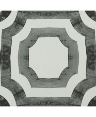 Geometric Printed Cotton Room Darkening Curtain