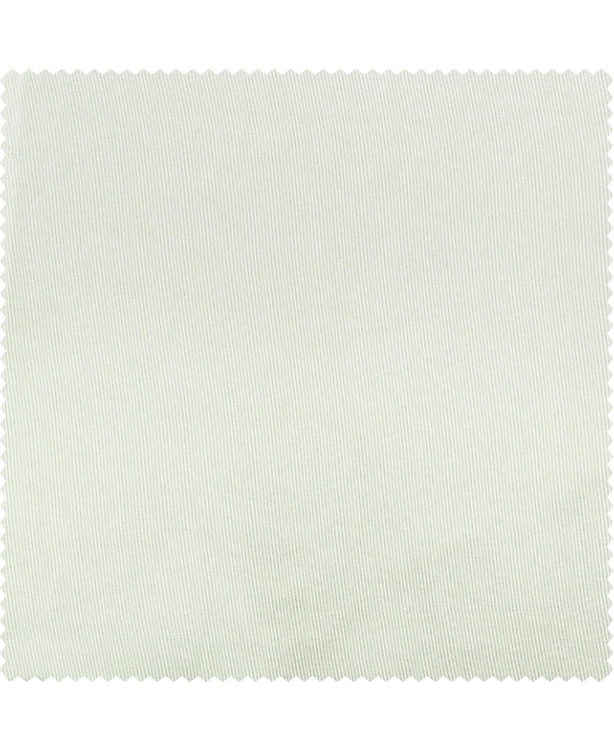 Half Price Drapes Eggshell Ruched Solid Faux Silk Taffeta Room Darkening Curtain