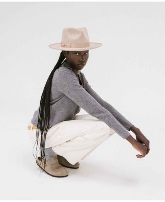 Monroe Rancher Wool Fedora Hat - Timeless Classic for Every Wardrobe