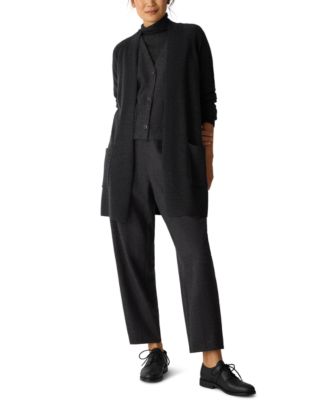 Eileen Fisher - Women's Long-Sleeve Cardigan, Regular and Plus