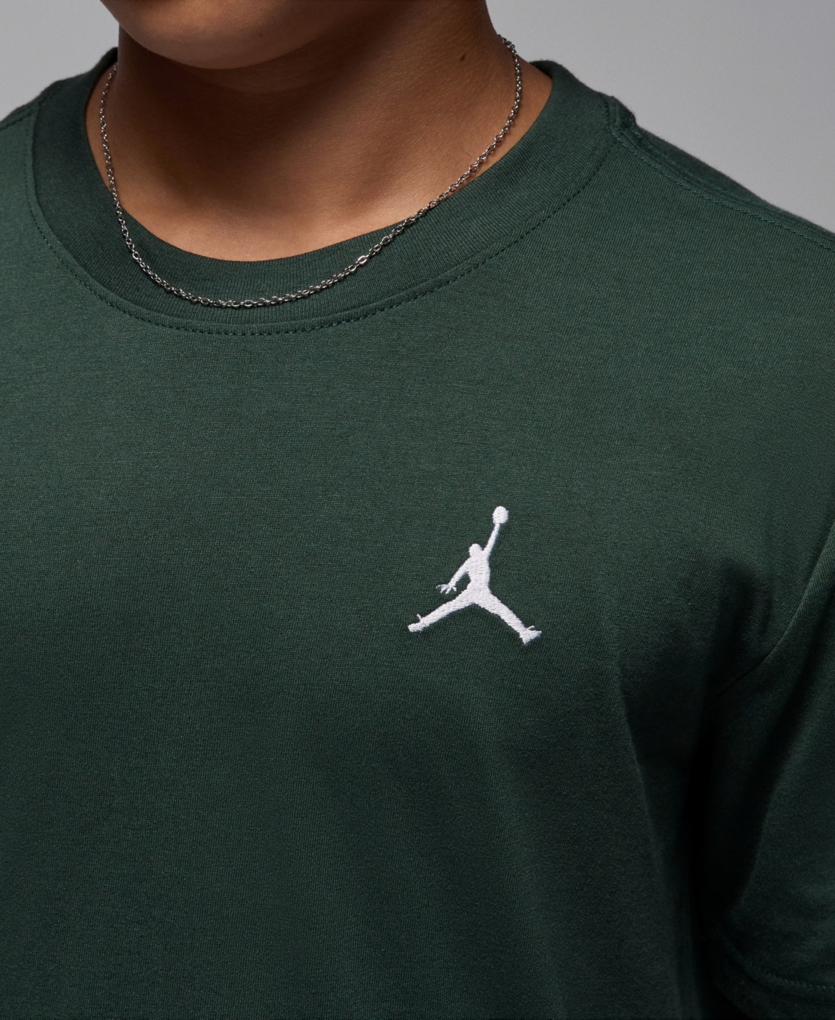 Jordan Big Boys Jumpman Air Embroidery T-Shirt