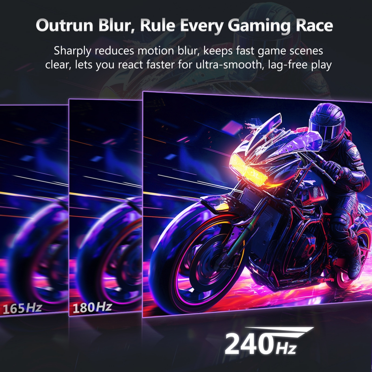 Z-edge UG24PJ-Black 24 inch 1080P Full Hd 240Hz 1ms Mprt Ips Gaming Monitor