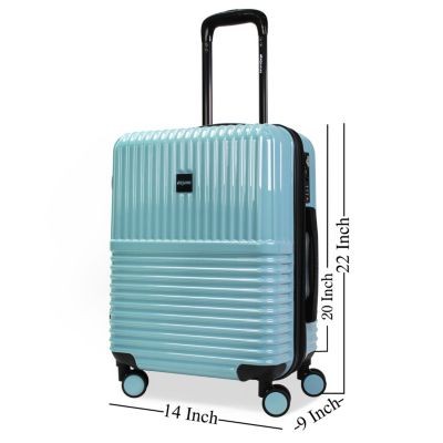 Dejuno Tonal 20-Inch Carry-On Polycarbonate Luggage