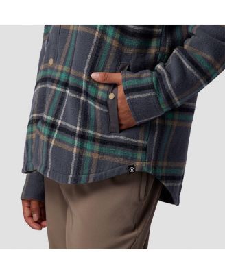 Men's Venture Stretch Flannel Shacket Shirt Jackets