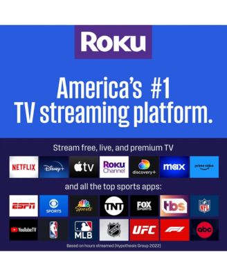 43" QLED 4K UHD Smart Roku TV – HDR10+, Dolby Vision, Alexa & Google Compatible