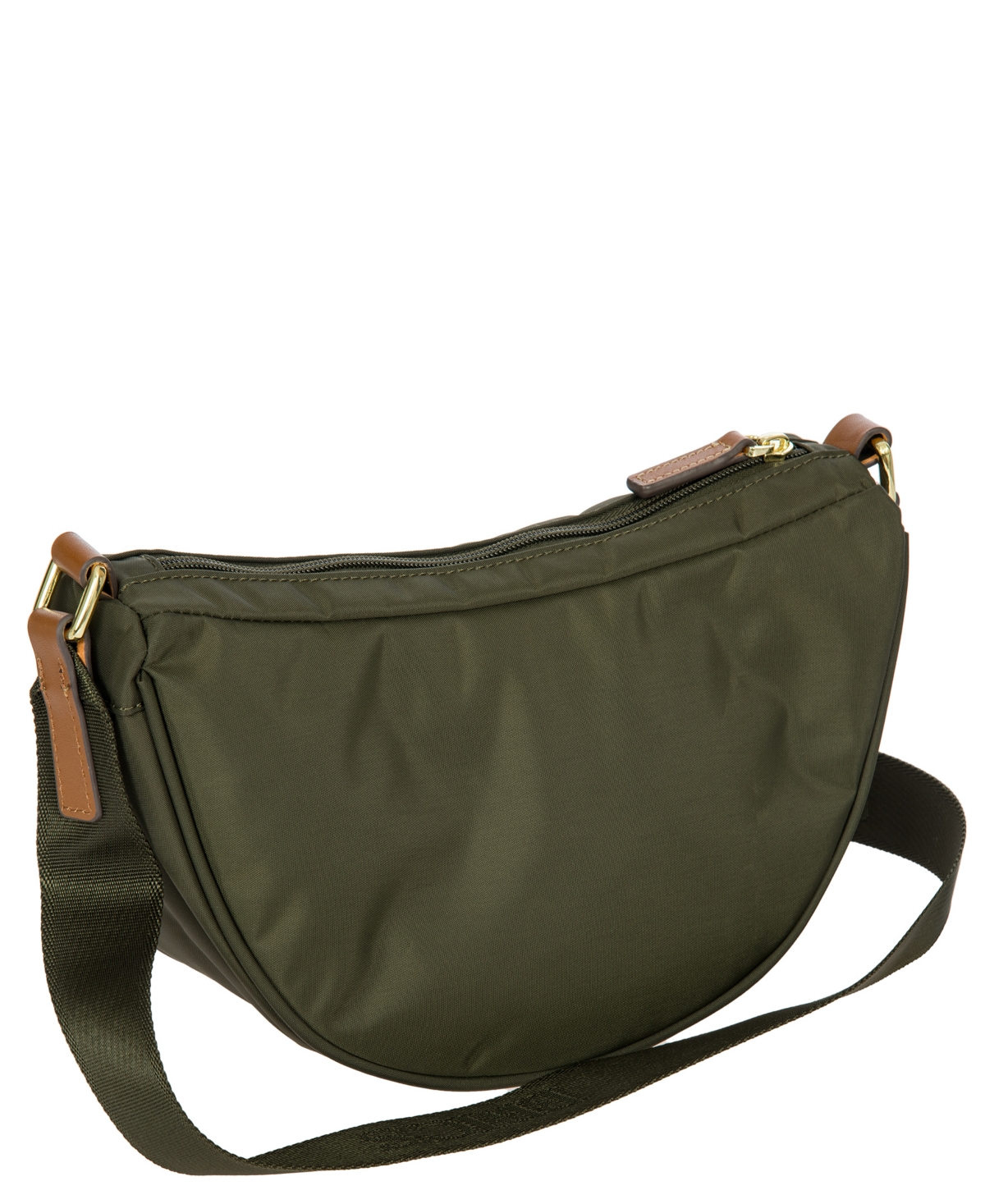 Bric's X-travel Mini Halfmoon Bag In Green