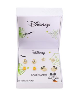 Minnie Mouse Cubic Zirconia Earrings Set