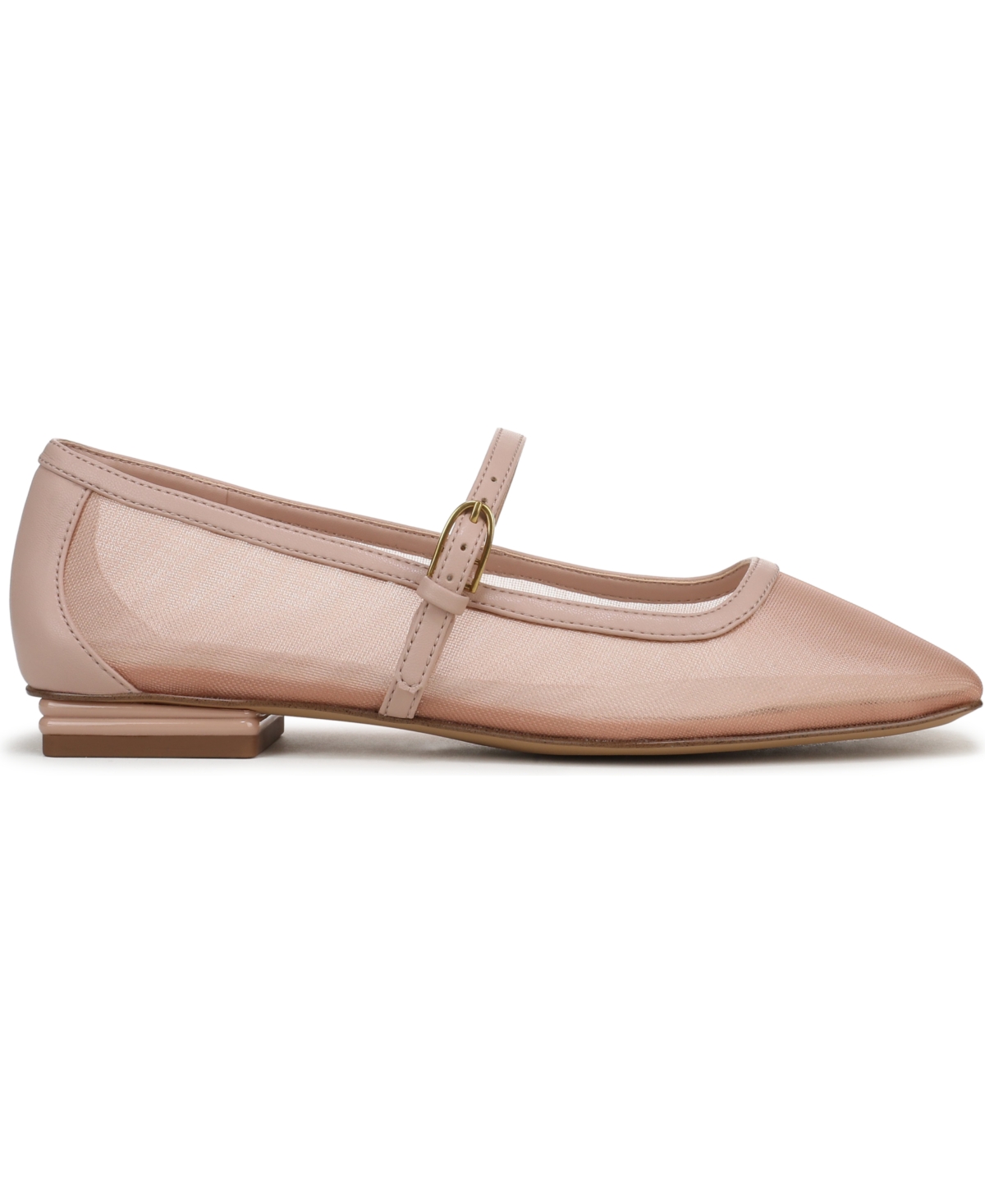 Franco Sarto Women's Tinsley Square Toe Mary Jane Flats In Pink