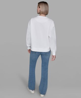 Women's Crewneck Printed Sweatshirt