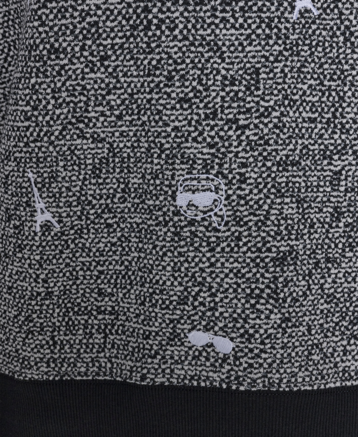 Karl Lagerfeld Paris Women's Motif Crewneck Sweatshirt