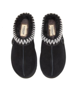 Women's Queenstown Genuine Shearling Clog With Embroidery