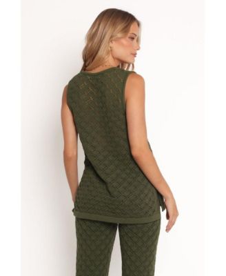 Women's Sable Textured Knit Top