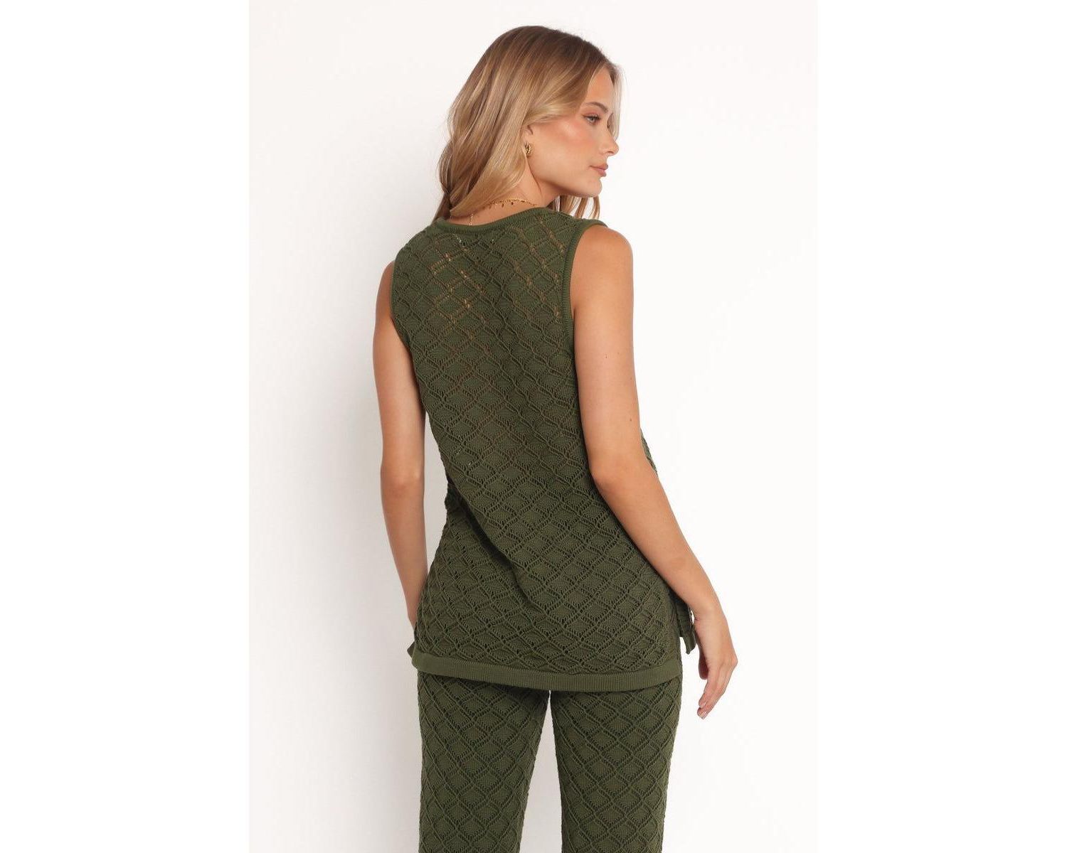 Women's Sable Textured Knit Top