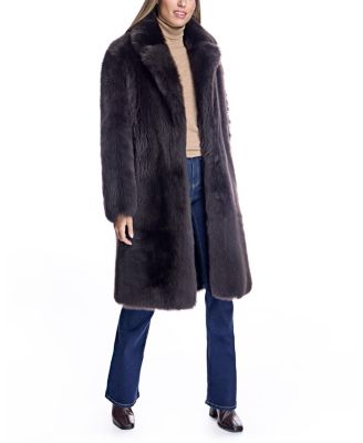 Women's Reversible Shearling Lamb Teddy Coat
