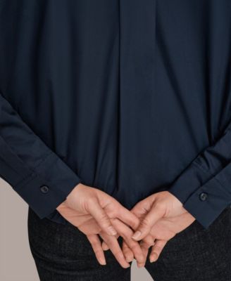 Women's Front Button Hooded Jacket