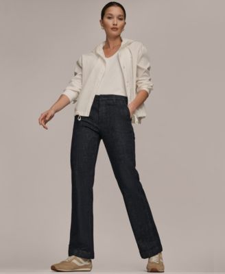 Women's Front Button Hooded Jacket