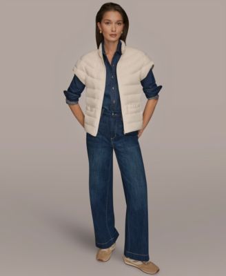 Women's Front Zip Puffer Jacket