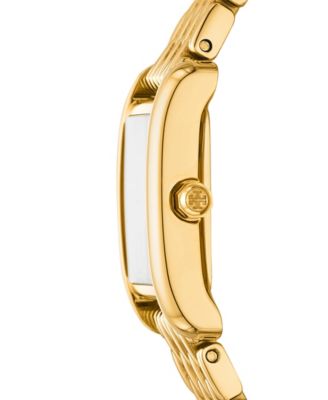 Women's The Eleanor Small Quartz Two-Hand Gold Stainless Steel, 20mm