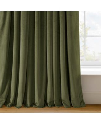 Signature Extra Wide Velvet Blackout Curtain