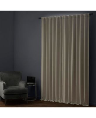 Faux Linen Hotel Blackout Curtain