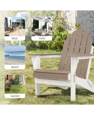 Outdoor Folding Adirondack Chair