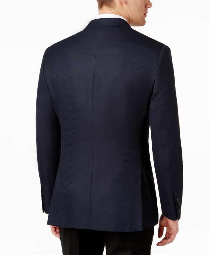 Alfani - Jacket, Black Solid Blazer