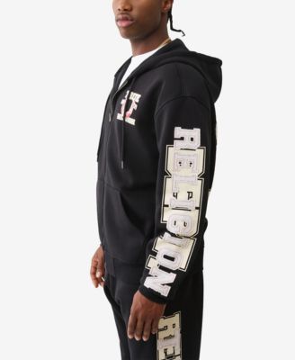 Men's Zip-Up Front Long-Sleeve Hoodie