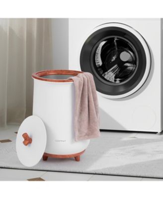 23L Large Luxury Bucket-Style Towel Warmer with Fragrant Disc Holder