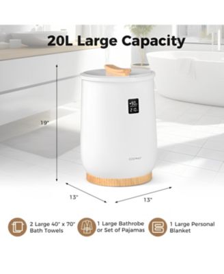 20L LED Display and Button Control Large Heated Towel Warmer