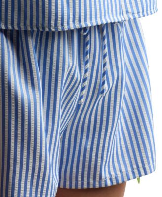Juniors' Resort Stripe Pull-On Shorts