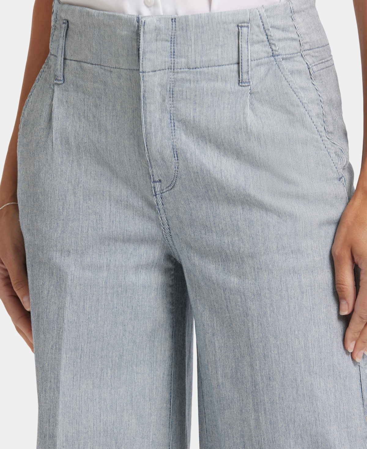 Nydj Women's Mona Wide Leg Trouser Ankle Jeans