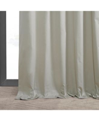 Solid Cotton Hotel Blackout Curtain