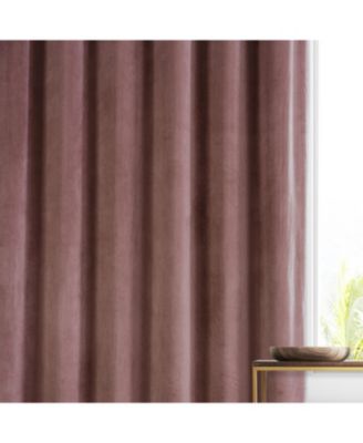 Rosehip Signature Plush Velvet Hotel Blackout Curtain