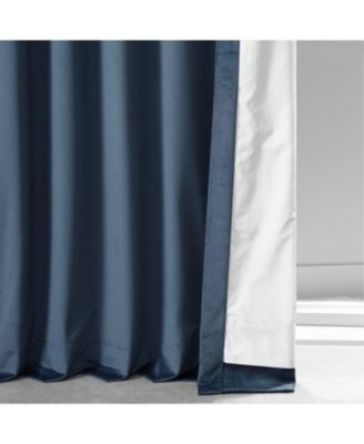 Signature Plush Velvet Hotel Blackout Curtain