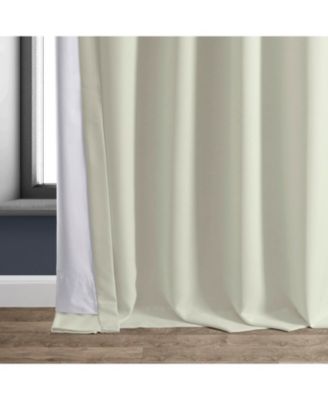 Faux Linen Hotel Blackout Curtain