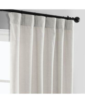 Simply Faux Linen Light Filtering Curtain Pair (2 Panels)
