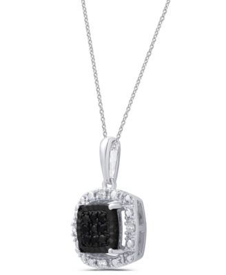 2-Piece Diamond Earrings and Pendant Necklace Set (1/4 ct. t.w.) in Sterling Silver