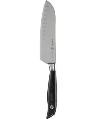 Blacksmith Santoku Knife with Kullens / 6.5”