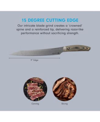Carbon Slicing Knife / Fine Edge / 9"