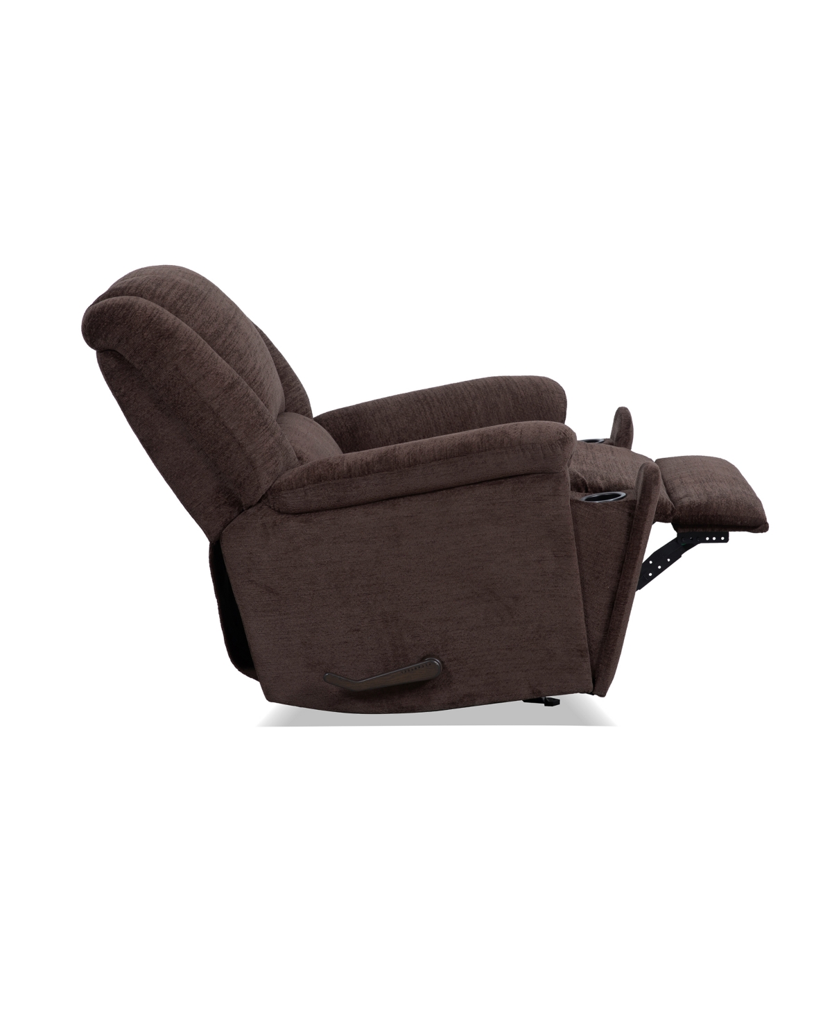 Flexsteel 44" Preston Gliding Recliner In Brown