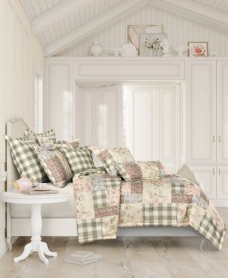 Eloise Patchwork Decorative Pillow, 20" x 20"